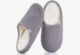 Non-slip Womens Slippers Ladies Plush Winter Fur Fluffy Furry Warm Sandals Comfortable Fuzzy Girl Flip Flop Slipper size