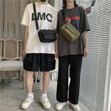 Super Hot Crossbody Bag Small Backpack Too Cool Disco Bag Men and Women Korean Style Fashion Brand Personality Street Hip-Hop Chest Bag Shoulder Bag