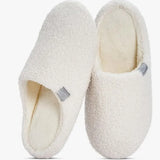 Non-slip Womens Slippers Ladies Plush Winter Fur Fluffy Furry Warm Sandals Comfortable Fuzzy Girl Flip Flop Slipper size