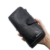 Classic Continental Faux Leather Wallet for Women - RFID Protected Bifold Cash Wallet with Snap Closure, Slit Pocket, and Polyester Lining - Stylish and Practical Clutch Coin Purse