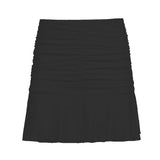 Hoombox 90s Mini Skirt Lady Trendy Y2K Summer Beachwear White Accessory Harajuku Skirts Fashion Pleated Skirts Woman High Waist