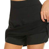 Hoombox S-4Xl Skirt Ladies Large Size High Waist Slim Slimming Short Skirt A-Line Shorts Tennis Sports Short Skirt Women