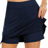 Hoombox S-4Xl Skirt Ladies Large Size High Waist Slim Slimming Short Skirt A-Line Shorts Tennis Sports Short Skirt Women