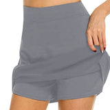 Hoombox S-4Xl Skirt Ladies Large Size High Waist Slim Slimming Short Skirt A-Line Shorts Tennis Sports Short Skirt Women