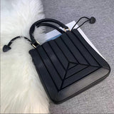 hoombox New Special-Interest Design High-Grade Western Style Pleated Fashionable All-Match Fashionable Shoulder Women's Corssbody Bag Handbag