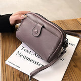 hoombox  Genuine Leather Hand-Held Women's Bag  New Casual Shoulder Messenger Bag Factory Wholesale Fashion Mobile Coin Purse for Women