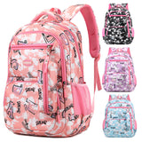 Cross-Border Foreign Trade Backpack Trendy Girl's Elementary School Pencil Case Schoolbag Korean Style Men's and Women's Casual Simple Backpack