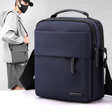 Foreign Trade New Men's Shoulder Bag Nylon Cloth Casual Versatile Handheld Small Square Bag Lightweight Business Commute Crossbody Bag