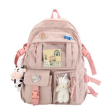 Backpack Women's New Korean Style Student Bag Elementary and Middle School Student Schoolbags Oxford Cloth Harajuku Style Backpack Foreign Trade Schoolbag