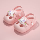 HOOMBOX Children's Slippers Summer Eva Boys Girls Mary Jane Sandals Cartoon Baby Sandals Wholesale Hole Shoes Sandals