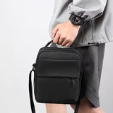 Foreign Trade New Men's Shoulder Bag Nylon Cloth Casual Versatile Handheld Small Square Bag Lightweight Business Commute Crossbody Bag