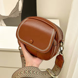 hoombox Women's Bag  New Niche Mini Bag Shoulder Messenger Bag Women's Bag Genuine Leather Small round Bag Women's Wholesale