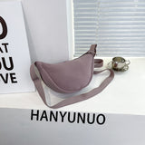 hoombox  Youjia Fitting Room Same Style Women's Messenger Bag Xiaohongshu Nylon Dumpling Bag Student Shoulder Bag Cloth Bag Factory Supply