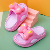 HOOMBOX Non-Slip Children Boys Girls Summer Slippers Girls Baby Home Butterfly Beach Shoes