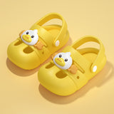 HOOMBOX Children's Slippers Summer Eva Boys Girls Mary Jane Sandals Cartoon Baby Sandals Wholesale Hole Shoes Sandals