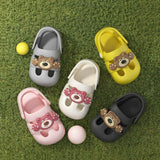 HOOMBOX Children's Slippers Summer Eva Boys Girls Mary Jane Sandals Cartoon Baby Sandals Wholesale Hole Shoes Sandals