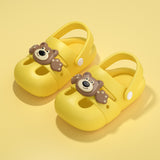 HOOMBOX Children's Slippers Summer Eva Boys Girls Mary Jane Sandals Cartoon Baby Sandals Wholesale Hole Shoes Sandals