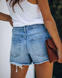 Hoombox Summer Denim Shorts jeans Skirts Women Shorts Ripped Solid Color Cotton Blend Attractive Leisure Shorts Femme Pantalones Mujer