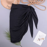 Hoombox Sexy Women Chiffon Swimwear Pareo Scarf Cover Up Wrap Kaftan Sarong Beach Wear Bikinis Cover-Ups Skirts