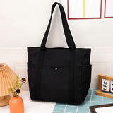 Large Capacity All-Match Shoulder Bag - Spacious Multi-Pocket Versatile Tote with Stylish Design, Durable Polyester Material, Perfect for Womens Daily Use and Trendy Occasions