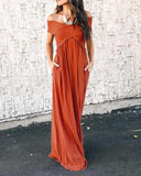 hoombox Sexy Off The Shoulder Evening Maxi Dresses