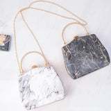 hoombox Fashion Simple Ladies Marble Crossbody Bag