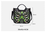 hoombox Halloween skull print handbag