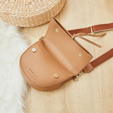 hoombox Retro Saddle Crossbody Bag for Women - Elegant and Practical Accessory for Every Occasion