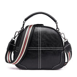 hoombox New simple and versatile fashion stitching handbags