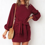 hoombox Fashion Autumn And Winter With Long Sleeves Dress