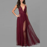 hoombox Chiffon Sleeveless Elegant Evening Dress