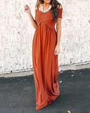 hoombox Sexy Off The Shoulder Evening Maxi Dresses