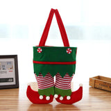 hoombox Child Adult Festive Creative Christmas Candy Bottle Liquor Gift Bag Elf Shape Handbag