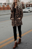 Hoombox  Women's Lapel Leopard Coat