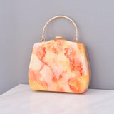 hoombox Fashion Simple Ladies Marble Crossbody Bag