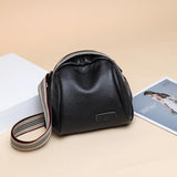 hoombox Female Shell Top Layer Cowhide One-shoulder Messenger Bag