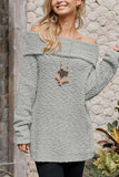 Hoombox  Off-Shoulder Sexy Sweaters(3 Colors)