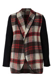 Hoombox  OL Winter Street Style Plaid Coat