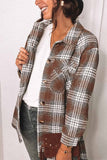 Hoombox  Fashion Lapel Loose Plaid Jacket Tops(3 Colors)