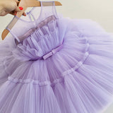 hoombox  Baby Clothes for Girls Toddler Kids Wedding Princess Gown Girl Elegant Birthday Dress Tulle Bridesmaid Evening Party Dresses