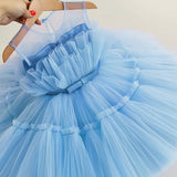 hoombox  Baby Clothes for Girls Toddler Kids Wedding Princess Gown Girl Elegant Birthday Dress Tulle Bridesmaid Evening Party Dresses