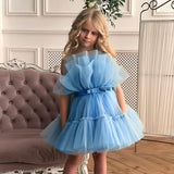 hoombox  Baby Clothes for Girls Toddler Kids Wedding Princess Gown Girl Elegant Birthday Dress Tulle Bridesmaid Evening Party Dresses