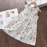 hoombox Baby Girl Clothes Menoea  Princess Denim Dresses for Baby Girl Clothing New Summer Toddler Pearl Lace Patchwork Princess Dress for Kids 2-7Y