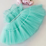 hoombox  Baby Clothes for Girls Toddler Kids Wedding Princess Gown Girl Elegant Birthday Dress Tulle Bridesmaid Evening Party Dresses