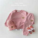 hoombox Fashion Toddler Baby Boys Girl Fall Clothes Sets Baby Girl Clothing Set Kids Sports Bear Sweatshirt Pants 2Pcs Suits Outfits