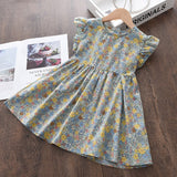 hoombox  Kids Dresses For Girls Children Summer Sleeveless Casual Clothes Dress Girls Animals Pattern Party Dresses 2-7Years