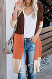 Hoombox  Loose Splice Contrast  Cardigan