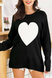 Hoombox  Loose Heart Shaped Sweater (3 Colors)