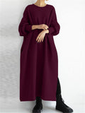 hoombox Casual Warm Beautiful Fashion Sweater Long Dresses