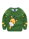 hoombox Cartoon Dinosaur Boys' T-Shirt Warm Sweater